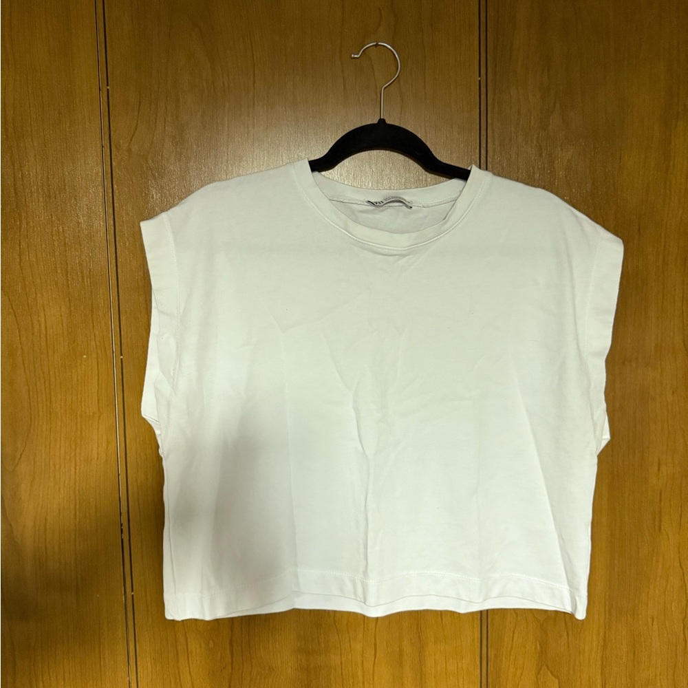 Zara White T-Shirt